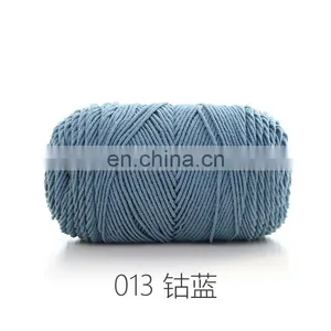 Rainbow Knitting Yarn In 55%Acrylic 45%Cotton Yarn For Children Gifts thumbnail-4