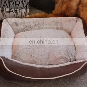 Durable Pet Bed Machine Washable Medium Dog Bed Comfortable Plush Puppy Pet Sofa thumbnail-7