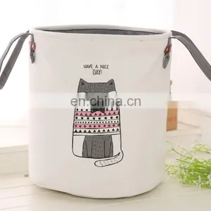 Kid's Room Toy Storage Box Foldable Storage Bag Cartoon Laundry Basket Household Storage Bins thumbnail-2