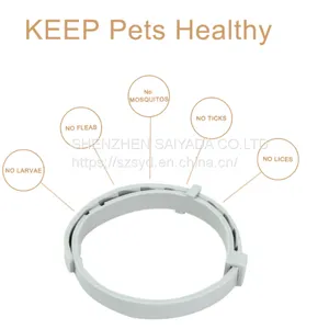 Dog Cat Collar Anti Flea Pet Protection Collar for Dogs/Cats Adjustable Cat Collar Anti-Flea Tick Mosquitoes Pet Supplies Puppy thumbnail-2
