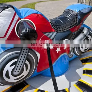 Motorcycle Theme Inflatable Interactive Pull Riding Games For Adults thumbnail-4