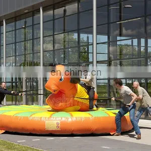 Interactive Adult Inflatable Carnival Game Pull Riding Rodeo Games Sports thumbnail-4