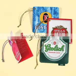 Customized For Gift Clothing Garment Hang Tag With String Eyelet Hang Tag thumbnail-2