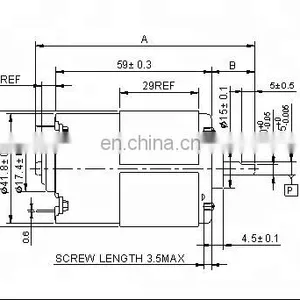 RS-750SHPH 24V 4500rpm 500W DC Micro Motor With Metal for Blender and Motorized Toys thumbnail-2