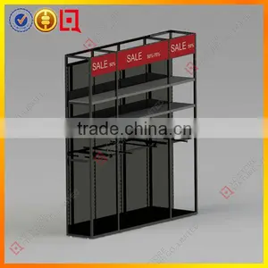 Wall Mount Clothing Display Rack thumbnail-1
