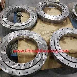 010.30.500 Four Point Contact Ball Slewing Bearing 602x398x80mm Mining Machine Use thumbnail-1