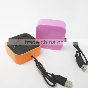 3 Port Usb Hub and Card Reader Combo for Computer Promotion Gift thumbnail-2