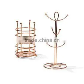 Moscow Mule Mug Hanging Tree, Cup Hanging Copper Wire Stand, Kitchen Mug Tree thumbnail-4