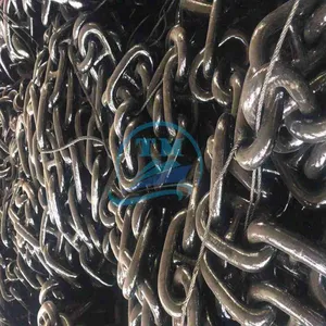 Black Coated Small Anchor Chain12.5-38mm Galvanized Marine Chain thumbnail-2