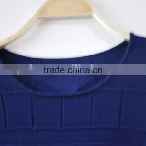 2016 Scoop Neck Women Plain Pullover Knit Sweaters thumbnail-3