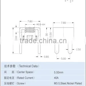 Electronic Components Mount on PCB Metal Parts 40A thumbnail-2