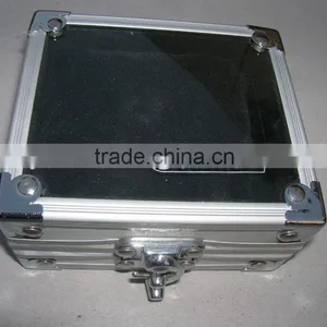 Fashion Silver Aluminum Watch Case Aluminum Tools Case thumbnail-1