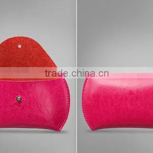 Customized Genuine Leather Computer Mouse Case Mouse Holder Mouse Organizer Bag for Macbook Air/pro thumbnail-2