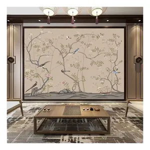 Forest Flower Designs Indoor Home Decor Wall Murals 4D 8D Wall Paper Murals Dropshipping thumbnail-1