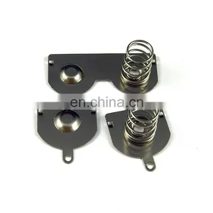 65mn Steel Parts Metal Stamping Shrapnel Custom Battery Spring Contacts Parts thumbnail-1