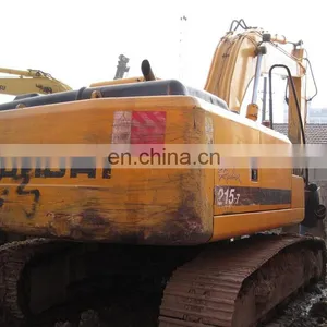 South Korea Heavy Machinery Hyundai 215-7 Excavator for Sale,low Price Hyundai 215 Excavator thumbnail-1