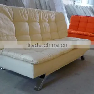 Yellow Fabric Modern Sofa Bed Furniture thumbnail-5