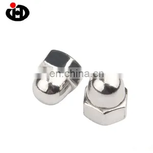 High Quality SS304 Stainless Steel DIN1587 Hex Domed Nuts thumbnail-1