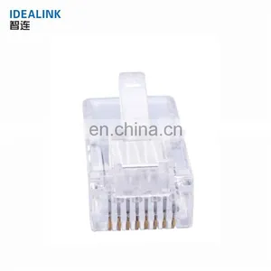 Low Price Male 8p8c Rj45 Connector 100pcs Set Cat6 Rj45 Modular Plug thumbnail-2
