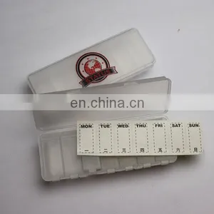 Wholesale Custom Cheap Medication Plastic Pill Case Weekly Medicine Boxes thumbnail-3