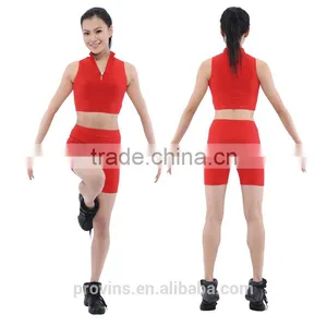 6410 Girls Gymnastics Wear, Wholesale Gymnastics Shorts, Rhythmic Gymnastics Leotards thumbnail-1