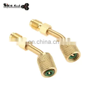 Adaptador de mini split de refrigerante de cobre para HVAC de 1/4