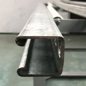 Photovoltaic Support Stand Solar Bracket Strut Channel Roll Forming Making Machine thumbnail-5