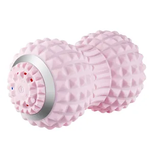 Waterproof Electronic 4 Speeds Vibrating Peanut Massage Roller USB Rechargeable ,free Logo Printing thumbnail-3