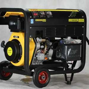6kw Single Phase 220V Open Diesel Generator 192F Diesel Engine thumbnail-1