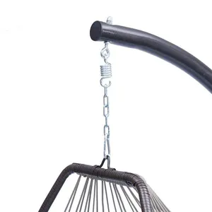 Factory Price Wicker Foldable Hanging Egg Chair thumbnail-2