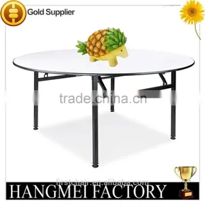 2016 Durable and Exquisite Design Folding Round Banquet Table HM-T1 thumbnail-1