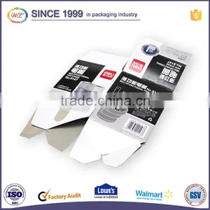 Custom Printed Folding Corrugated Carton Cardboard Paper Whiteboard Box thumbnail-3
