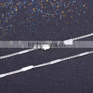Hot New Products for 2015 Latest Design Rhodium Plated Fashion Jewellery Necklaces thumbnail-4