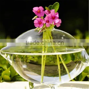 2015 Hot Sale Teardrop-shaped Giant Hanging Glass Vases With Holes thumbnail-3