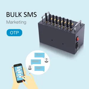 Rare 2G M26 Smallest 8 Ports SMS Modem SMS Caster IMEI Change Bulk SMS Sender SMS Text Blaster Modem API SMPP Router thumbnail-3