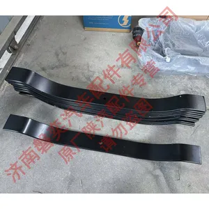 SHACMAN Shaanxi Automobile Delong Truck Accessories Original Plate Spring Crossbeam DZ96259590071 thumbnail-4