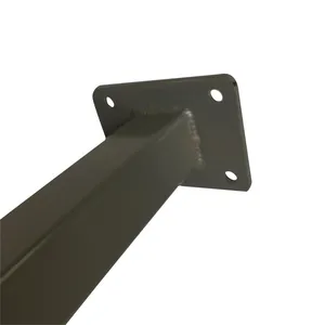 Modern Waterproof Steel Galvanized Horizontal Picket Fence Post Fences and Gates for Houses thumbnail-1