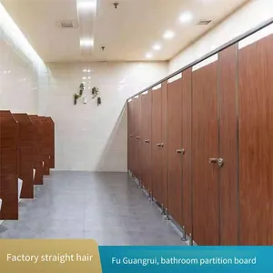 “fuguangrui” Bathroom Partition Boards, Simple and Easy to Maintain, Suitable for Service Area Public Restrooms thumbnail-1