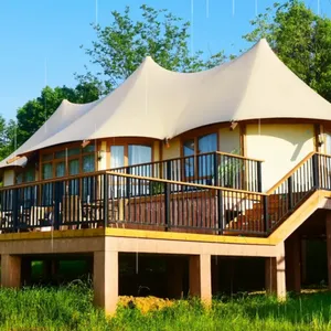 4-Season Waterproof Camping Tent With 3000mm PU Coating & Aluminum Poles thumbnail-5