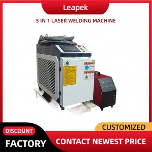 1.5kw Laser Welding Machine Hand Welding for Metal Pipe 5 in 1 Welding Machine thumbnail-1