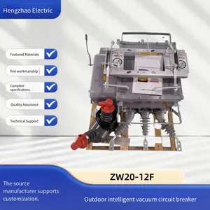 10kv Pole-mounted Boundary Vacuum Switch Zw20-12f/630a Outdoor High-voltage Intelligent Vacuum Circuit Breaker thumbnail-1