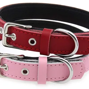 Fency Genuine Leather Pet Collar thumbnail-1