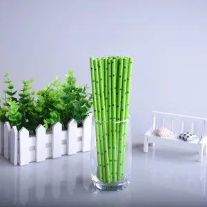 Ningbo PartyKing Golden Foil Option Design Paper Straws For Wedding Birthday Party Fashion Drinking Straws Decoration Supplies thumbnail-2