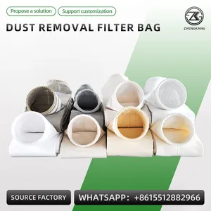 Industrial Dust Filter Bag PTFE Membrane Polyester Filter Bag For Dust Collector Low Emission High Filtration Precision thumbnail-5