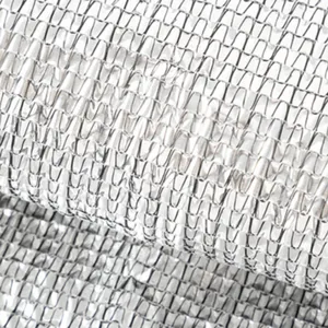 Aluminum Foil Sunshade Net UV400 Protection With 0.12mm Thick Alloy 8011 Material thumbnail-2