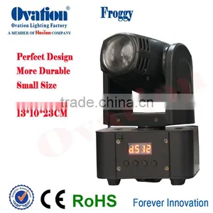 Guangzhou 2015 10W RGBW Small and Exquisite Stage Moving Head Light Beam thumbnail-4