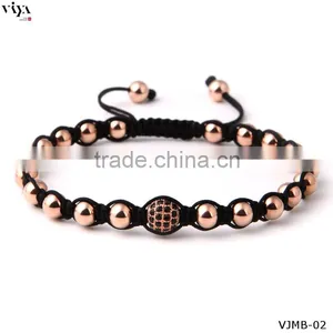 TOP Sale Bracelet Jewelry Coloful Bead Bracelet Fashion Men Bangle thumbnail-4