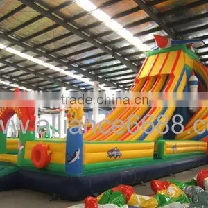Giant Inflatable Land Slide for Adult, Winter Slide for Sale, Commercial Grade Inflatable Pvc Slide thumbnail-3
