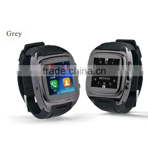 Leather Band WIFI GPS 3G 1.54inch Screen Hands Free Watch Phone thumbnail-1