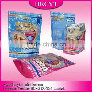 Aluminum Foil Zipper Bag / Aluminum Foil Stand up Bag Use and Food Industrial Use Custom Printed Foil Bags thumbnail-2